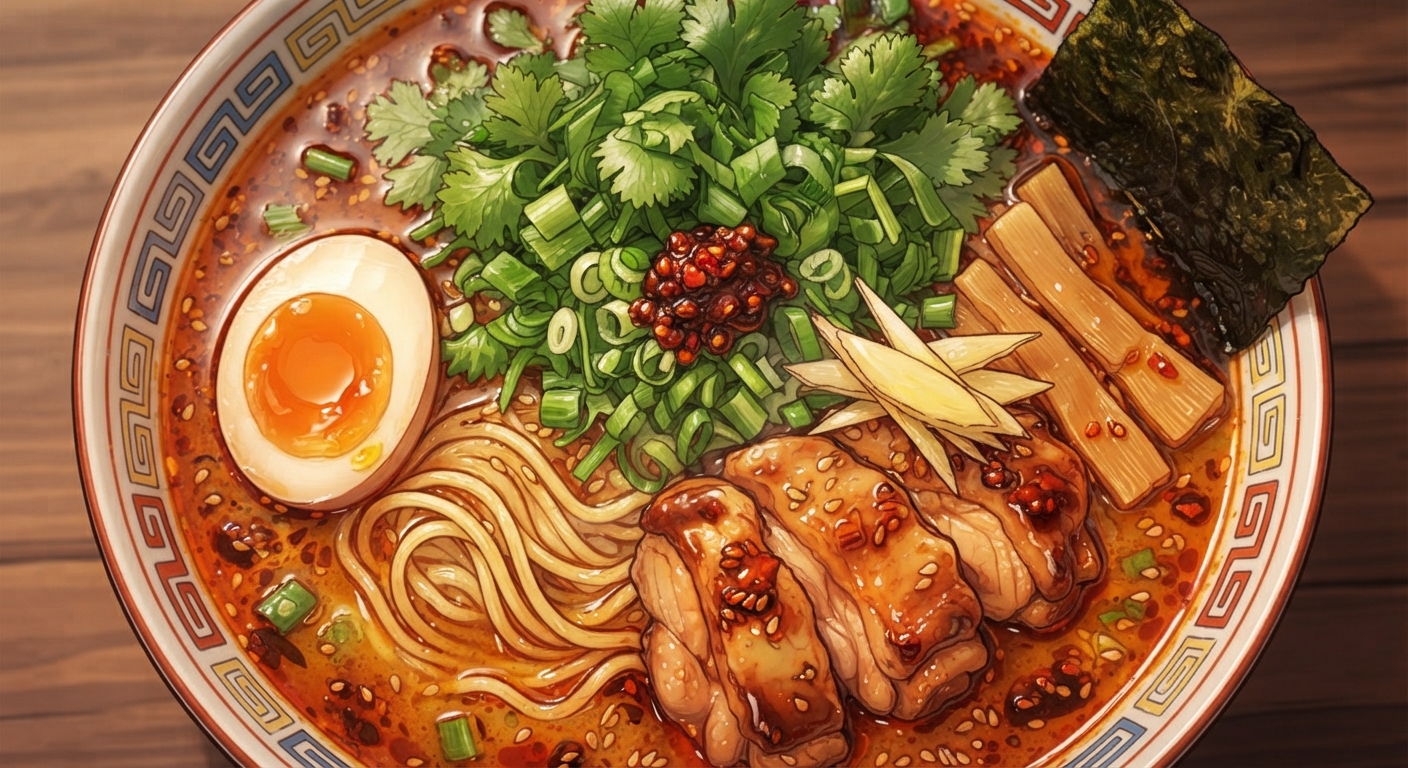 A bowl of ramen